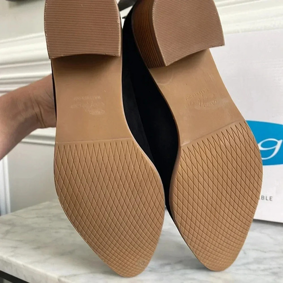 Aqua College Emily Black Suede Waterproof Womens Booties size 6.5 and 10 - Picture 6 of 6